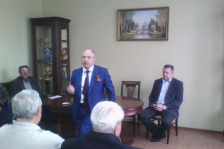 Воронежская область. Сергей Гаврилов провел благотворительную акцию накануне Дня Победы