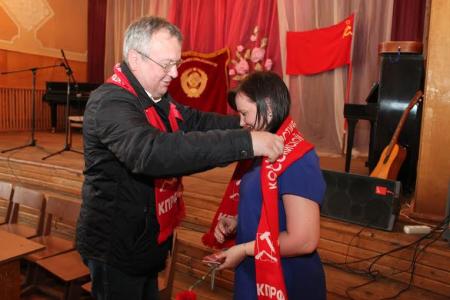 Псковская область. Первомай в Локне