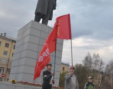 Кемеровская область. Коммунисты Новокузнецка провели митинг за установку бюста И.В.Сталина