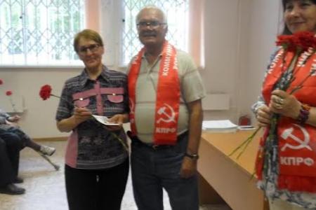 «Коммунисты, вперёд, а мы не  подведём!» - такой наказ дали орджонекидзевцы на встрече с секретарём Пермского крайкома КПРФ Г.А. Сторожевым