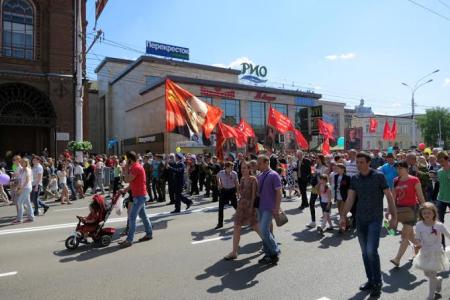 Тамбовская область. День Победы под знамёнами коммунистов 