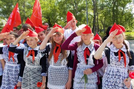 Приморский край. В городе Артеме отметили День Пионерии 