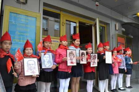 День пионерии отметили коммунисты Элисты
