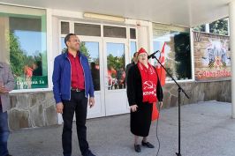 Ростовская область. Депутат-коммунист Владимир Бессонов принял участие в автопробеге