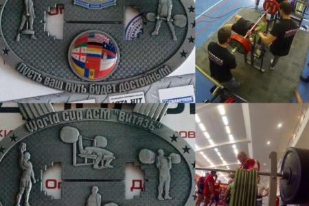 Рекордсмен Европы и России по жиму штанги, член КПРФ Денис Оглоблин выиграл Кубок Мира