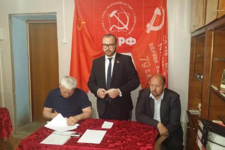 И.о. первого секретаря Приморского крайкома КПРФ Анатолий Долгачев побывал на севере Приморского края