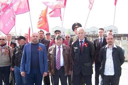 Республика Татарстан. Партийный актив Казани встретил 71-ю годовщину Победы советского народа в Великой Отечественной войне