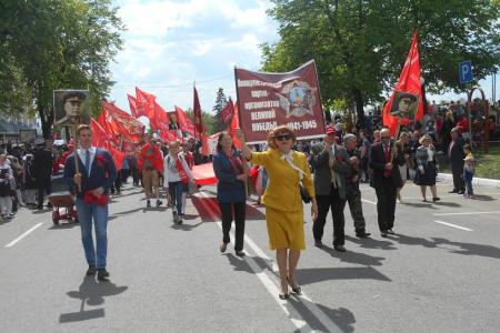 Республика Мордовия. Демонстрация 9 мая 2016 года в Саранске