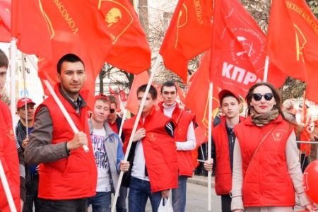 Удмуртская Республика. Красный Первомай в Ижевске