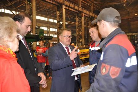 Владимир Кашин посетил с рабочим визитом Чеховский и Серпуховской районы Московской области