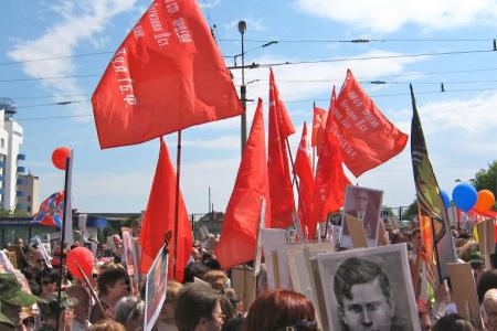 Коммунисты ЛНР отметили 71-ю годовщину Победы