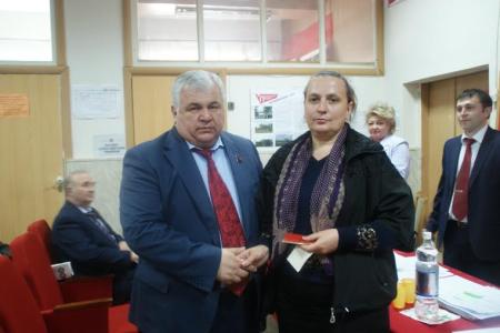 К.К. Тайсаев принял участие в работе отчетной Конференции Карачаево-Черкесского регионального отделения КПРФ