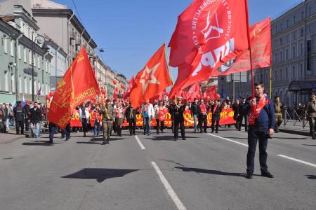 Ленинград встретил Красный Первомай