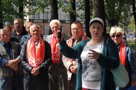 В Кинешме Ивановской области прошел митинг против ОСАГО