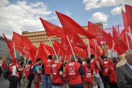 Московское областное отделение КПРФ приняло активное участие в праздновании Дня Победы