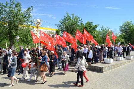 День Великой Победы в столице Калмыкии