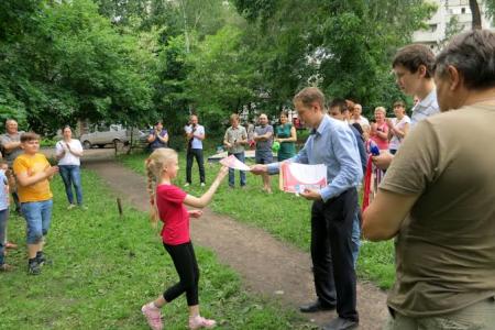 В Тамбове при поддержке КПРФ состоялась детская спортивная эстафета