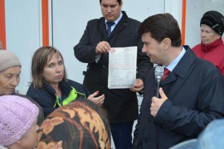 Тульская область. Депутат-коммунист Олег Лебедев продолжает встречи с жителями