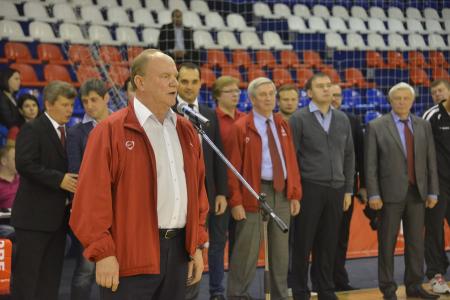Г.А. Зюганов принял участие в церемонии открытия Всероссийского турнира по мини-футболу «Таланты России»