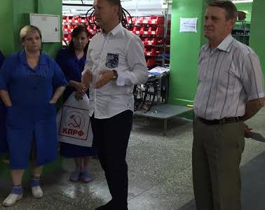 Денис Вороненков посетил с рабочим визитом завод "Автопровод" в Нижегородской области