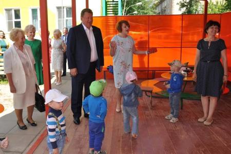 Московская область. Владимир Кашин с рабочим визитом посетил Электросталь