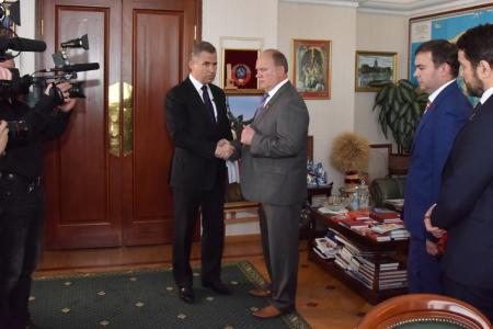 Г.А. Зюганов встретился с уполномоченным при президенте России по правам ребенка П.А. Астаховым