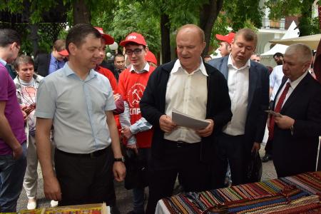 Г.А. Зюганов: «Лишь высокая духовность и чувство патриотизма смогут обеспечить нам новые победы»