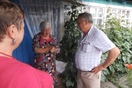 Оренбургская область. Коммунисты приняли участие в юбилейных мероприятиях в связи с 280-летием села Нижнеозеорного
