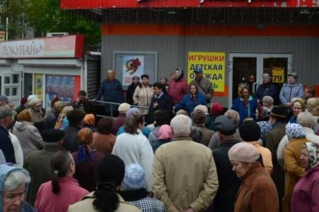 Депутат-коммунист Олег Лебедев продолжает массовые встречи с избирателями в Тульской области