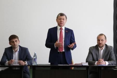 В учебном центре КПРФ Д.Г. Новиков открыл занятия для идеологов и пропагандистов