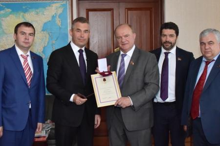 Г.А. Зюганов встретился с уполномоченным при президенте России по правам ребенка П.А. Астаховым