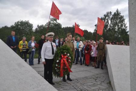 В Ленинграде состоялась Вахта памяти «Дорогами Зеленого пояса Славы»