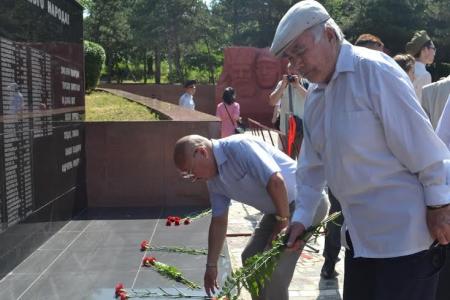 Республика Калмыкия. День памяти в городе Элиста