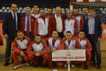 Г.А. Зюганов принял участие в церемонии открытия Всероссийского турнира по мини-футболу «Таланты России»