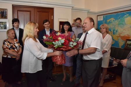 Поздравляем с Днем рождения Геннадия Андреевича Зюганова