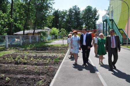 Владимир Кашин с рабочим визитом посетил подмосковный город Электросталь