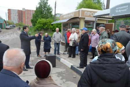 Продолжаются встречи депутата-коммуниста Олега Лебедева с жителями Тульской области