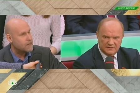 Г.А. Зюганов выступил на телеканале НТВ в программе «Место встречи»