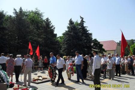 В День памяти и скорби сталинградские коммунисты почтили память погибших в годы Великой Отечественной войны