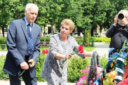 В Великом Новгороде прошел митинг, посвящённый 90-летию со дня рождения партизана Лёни Голикова