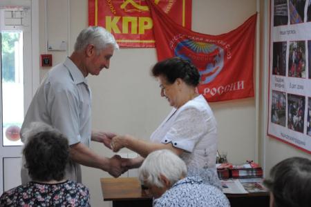 Депутат-коммунист Николай Рябов провел встречу и награждение Детей войны в Автозаводском районе г. Нижнего Новгорода