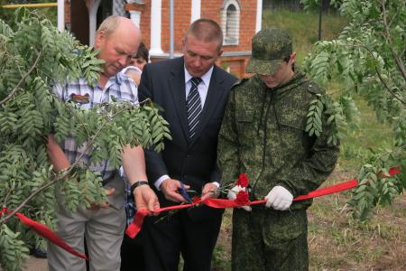 Чувашская Республика. Коммунисты приняли участие в открытии мемориального комплекса «Память» в деревне Ураево Магазь