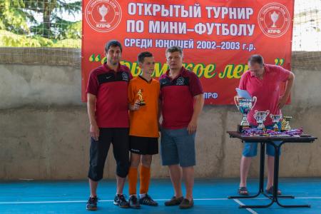 Спортклуб КПРФ провел традиционный детский турнир по мини-футболу в Крыму