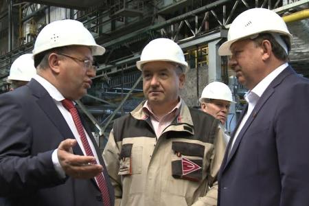 Владимир Кашин с рабочим визитом посетил подмосковный город Электросталь