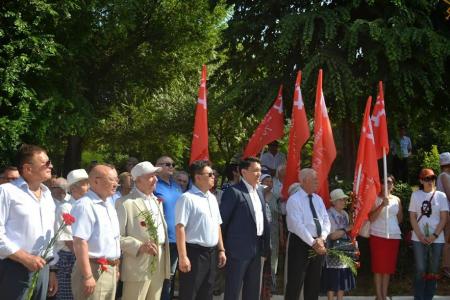Республика Калмыкия. День памяти в городе Элиста