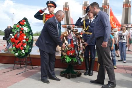 Коммунисты Забайкальского края 22 июня приняли участие в траурных мероприятиях