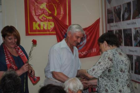 Депутат-коммунист Николай Рябов провел встречу и награждение Детей войны в Автозаводском районе г. Нижнего Новгорода