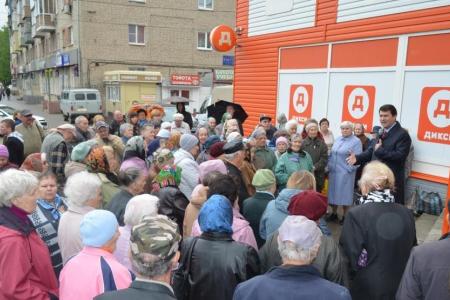 Тульская область. Депутат-коммунист Олег Лебедев продолжает встречи с жителями