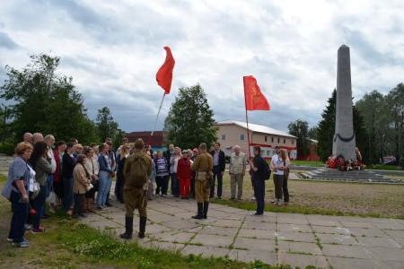 В Ленинграде состоялась Вахта памяти «Дорогами Зеленого пояса Славы»