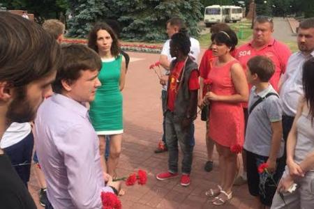 Комсомольцы городов воинской славы провели автопробег, посвященный 75-летию начала Великой Отечественной войны